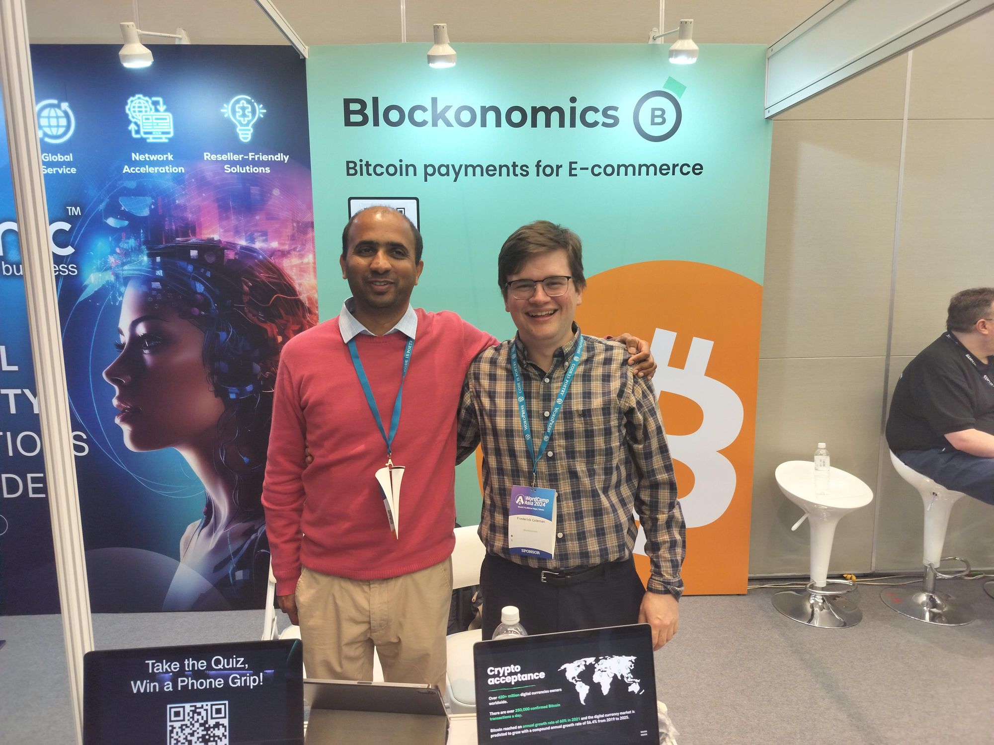 Blockonomics at Wordcamp Asia 2024