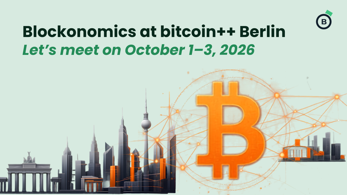 Blockonomics Heads to bitcoin++ Berlin: Building the Future of Bitcoin Payments
