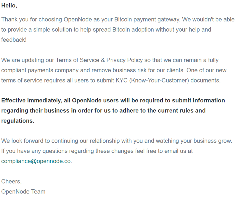 Top 4 ‘No-KYC’ Alternatives to OpenNode to receive bitcoin payments