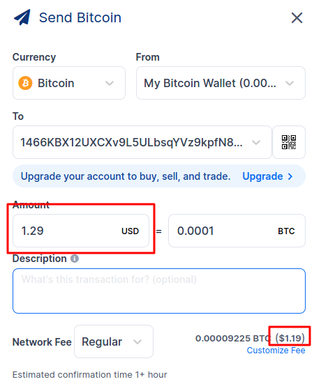 How to pay less bitcoin transaction fee