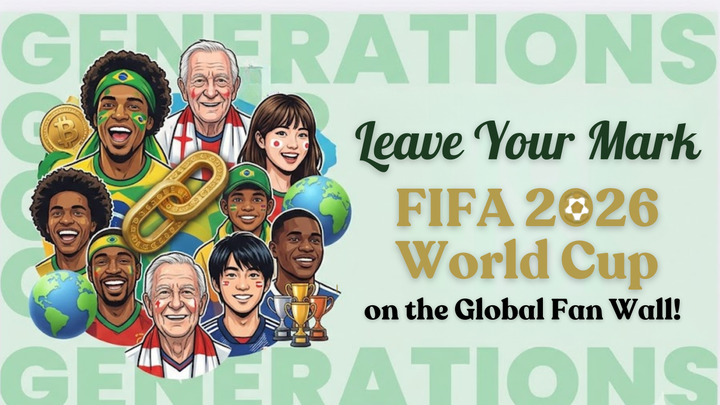 ⚽ Put Your FIFA 2026 World Cup Memory on the Global Fan Wall for Eternity