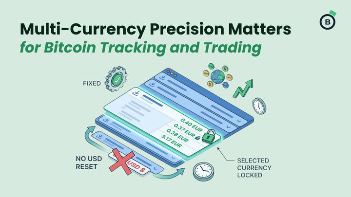 Why Multi-Currency Accuracy Matters for Global Crypto Tracking